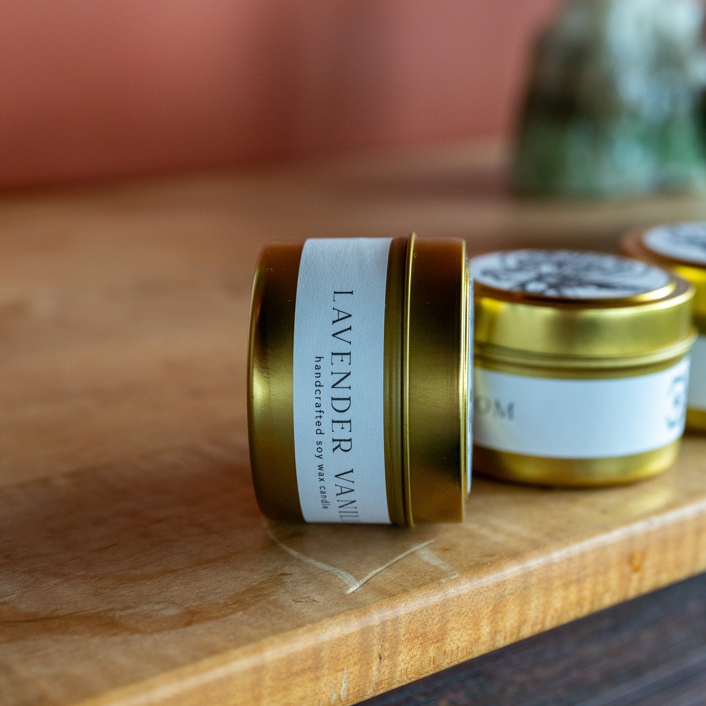 Tin Soy Candle - Lavender Vanilla