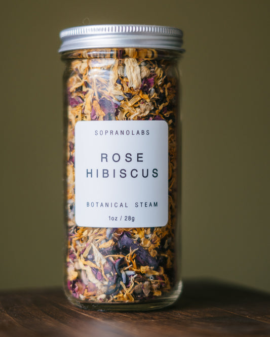 SopranoLabs Rose Hibiscus Botanical Steam