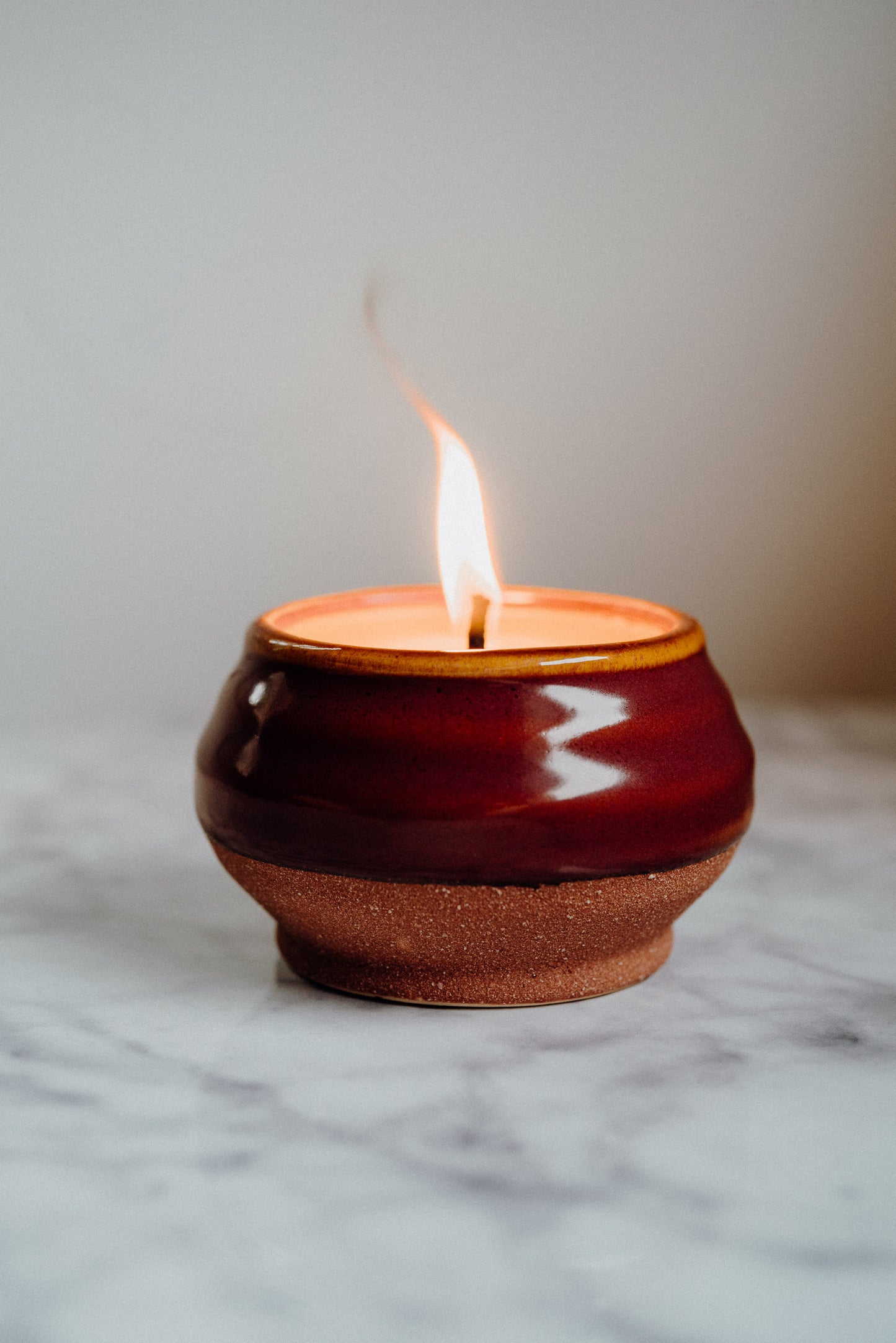 Sunbeam Candles Cinnamon & Clove Ceramic Vessel Candle