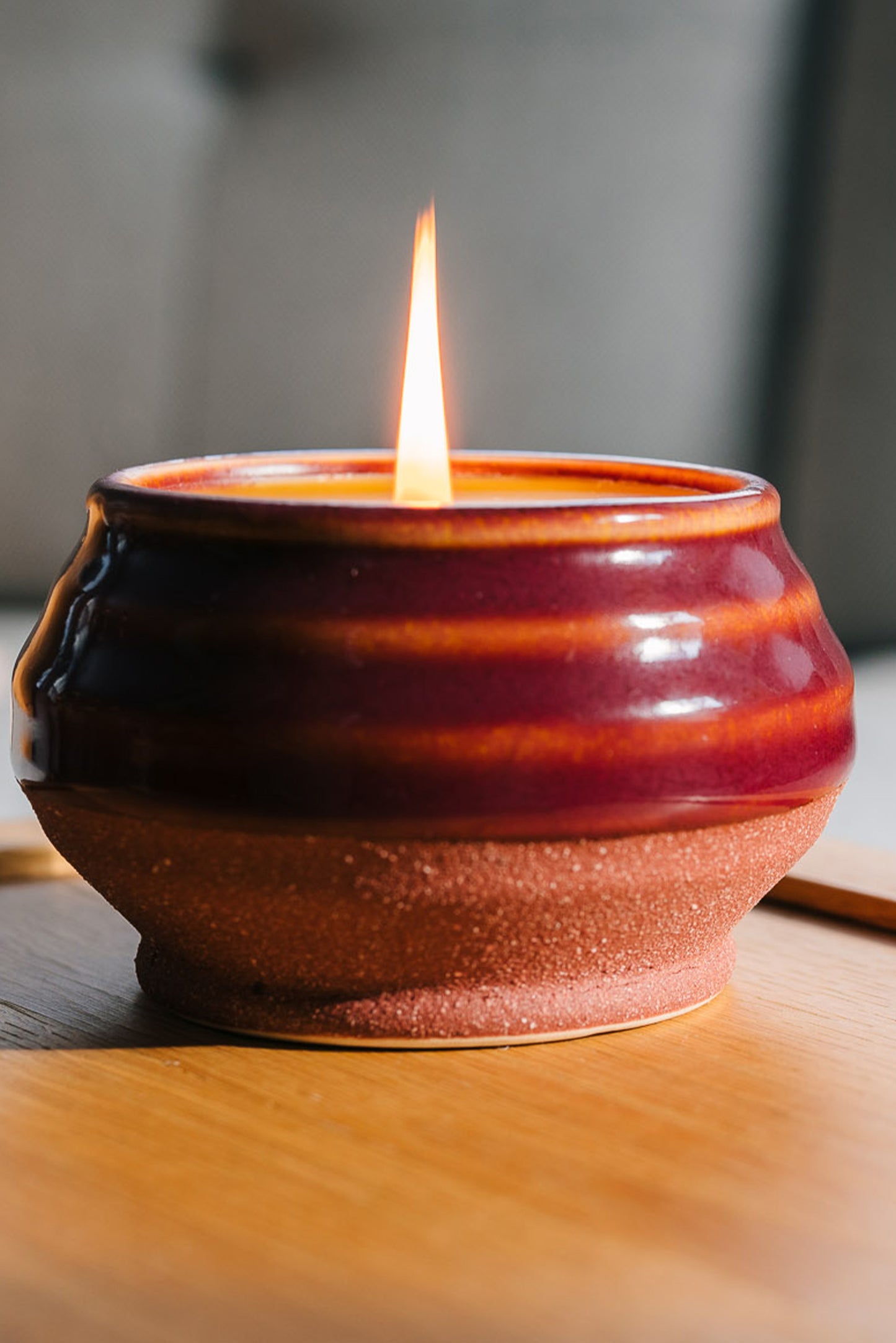 Sunbeam Candles Cinnamon & Clove Ceramic Vessel Candle