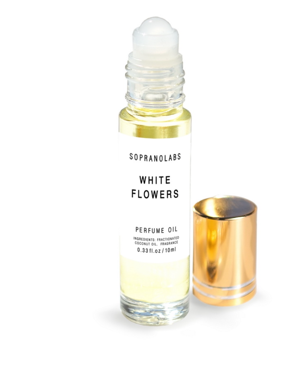 SopranoLabs Vegan Perfume Oil - White Flowers