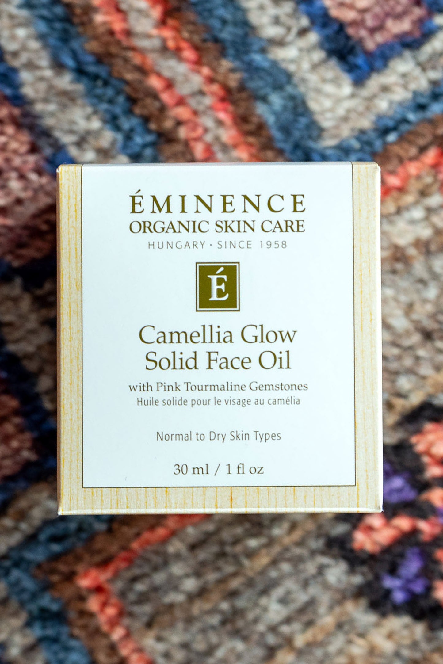 Eminence Organic Skin Care Camellia Glow Solid Face Oil