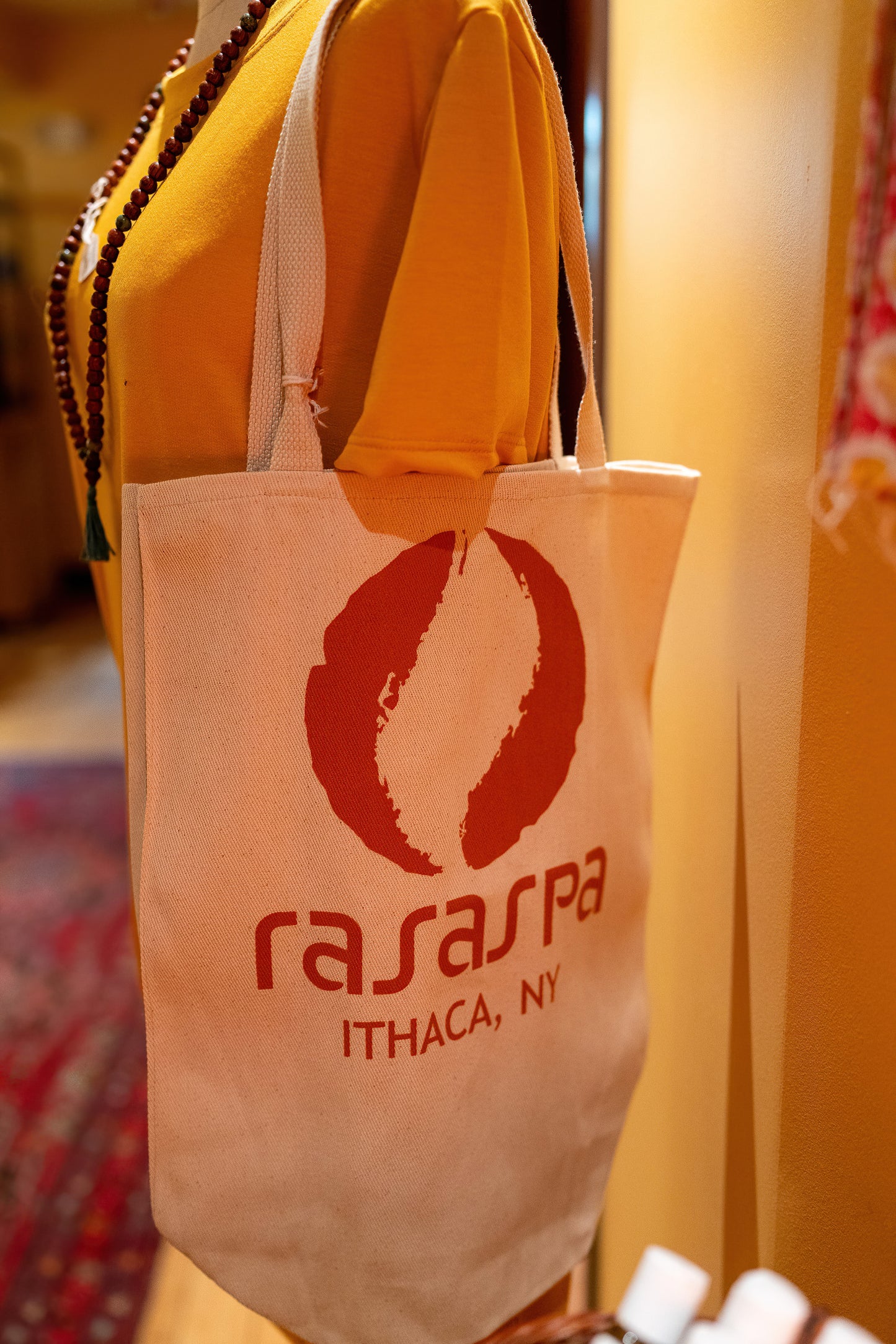 Rasa Spa Chakra Canvas Tote