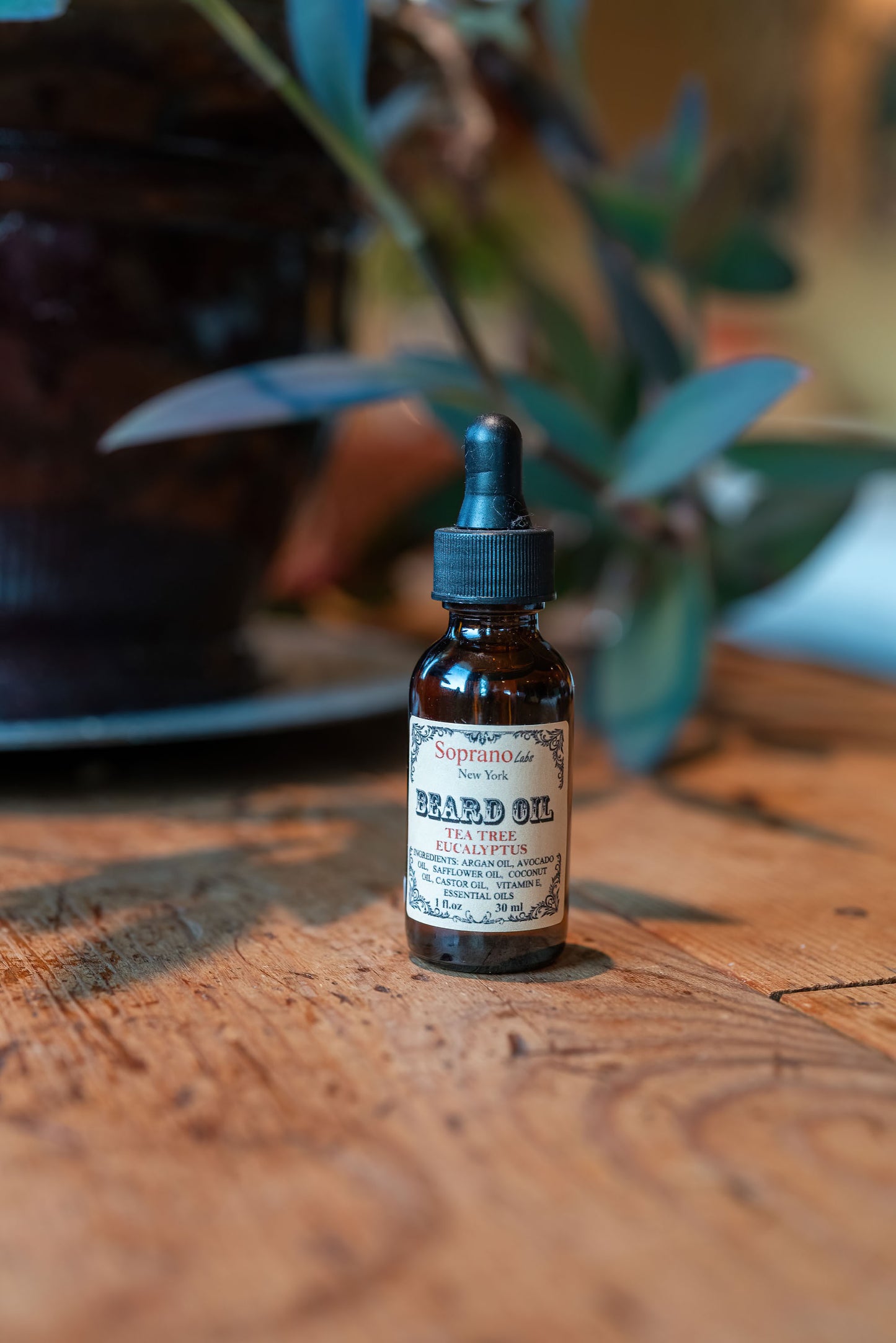 SopranoLabs Beard Oil - Tea Tree Eucalyptus