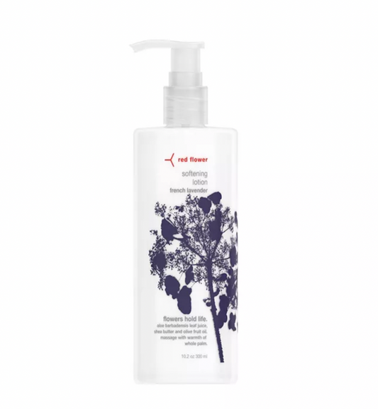 red flower French Lavender Body Lotion