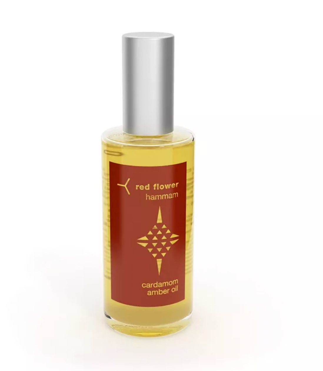 red flower Hammam Cardamom Amber Oil