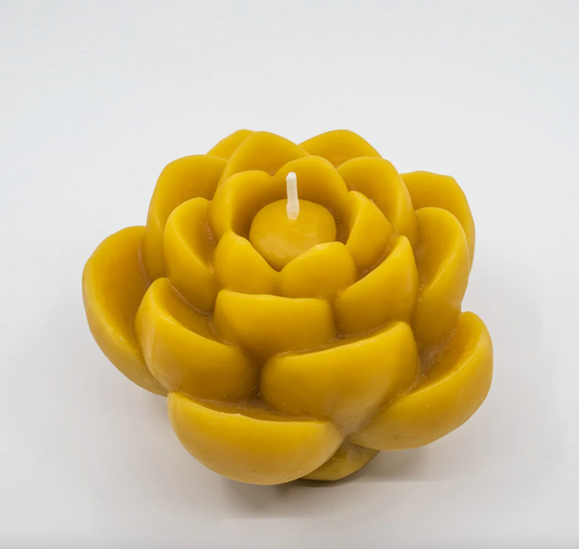 Sunbeam Lotus Flower Candle
